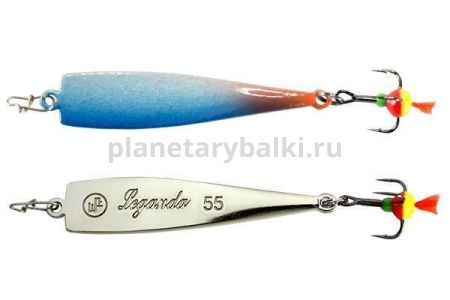 Блесна вертикальная ECOPRO Legenda, 65мм, 9,5гр., цвет BLS