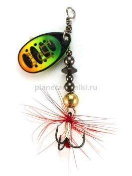 Блесна вращающаяся Lucky John BONNIE BLADE №1, 3.5гр., цвет 008 в блистере