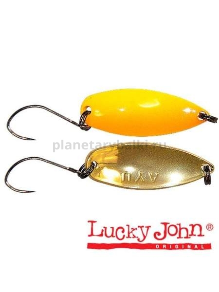 Блесна колеблющаяся Lucky John TR AYU 29мм, 2.4гр., цвет 010