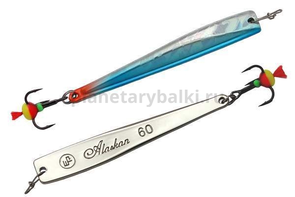 Блесна вертикальная ECOPRO Alaskan 50мм, 5,5гр., цвет BIB