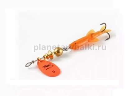 Блесна вращающаяся Mepps AGLIA Mini Saumon №0, 3гр., цвет Orange