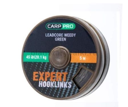 Лидкор CARP PRO зеленый 5м, 20,1кг, 45lb