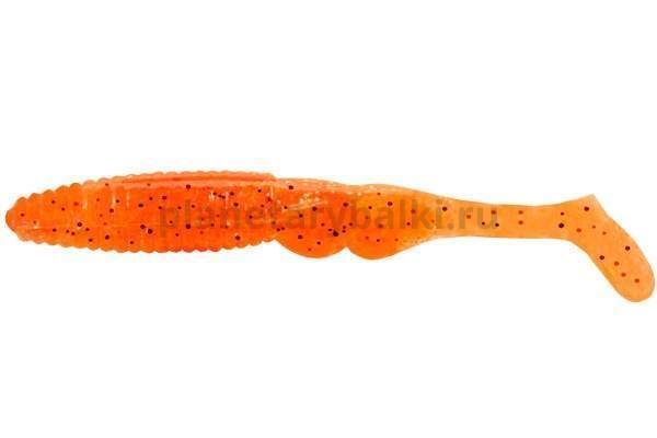 Виброхвост LureMax BUTCHER 5'' 13см, Fire Carrot 008, 5шт.