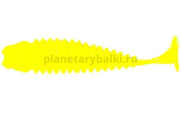 Виброхвост LureMax PICOLINO 1,5'' 3,5см, Chartreuse 001, 10шт.