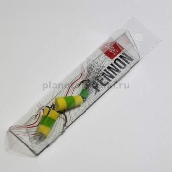 Приманка джиговая Lucky John PENNON 12 жел./зел./жел. в блистере