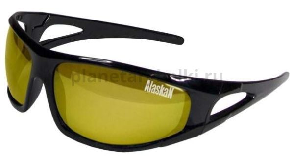 Поляризационные очки Alaskan AG19-01 Yukon yellow (жестк.чехол)