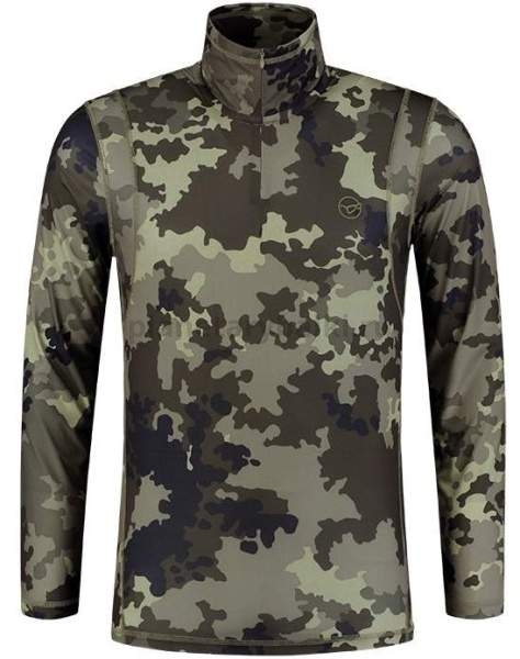 KORDA Футболка с длинным рукавом Kool Quick Dry Long Sleeve Zip Neck XXL