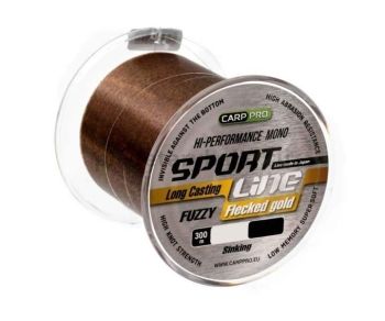 Леска Sport CARP PRO Line Flecked Gold 300м, 0,286мм, 6кг
