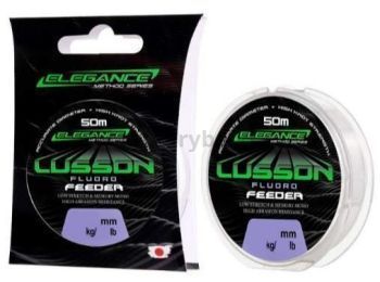 Леска флюорокарбоновая ELEGANCE METHOD Lusson Fluorocarbon 50м, 0,25мм, 6,21кг