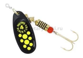 Блесна вращающаяся MEPPS Black Fury Chartreuse №4, 8гр., цвет NR