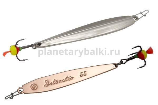 Блесна вертикальная ECOPRO Detonator 75мм, 9гр., цвет SC