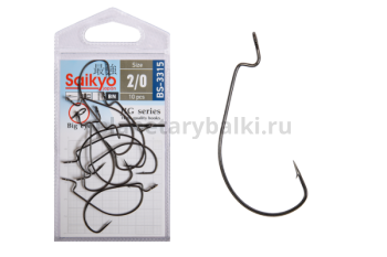 Крючки Saikyo BS-3315 BN №2/0, 10шт.