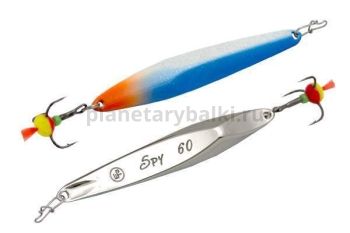 Блесна вертикальная ECOPRO Spy 70мм, 15гр., цвет BLS