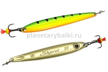 Блесна вертикальная ECOPRO Shprot 60мм, 7,5гр., цвет FTG