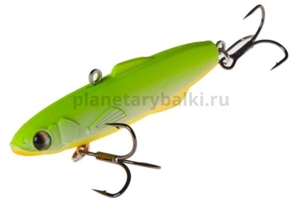 Воблер вертикальный LUCKY JOHN HOTDOG VIB тонущий 80мм, 26гр., цвет 003