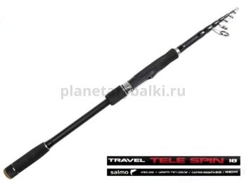 Спиннинг телескопический Salmo Elite TRAVEL TELE SPIN 18 2,29м, тест 4-18гр.