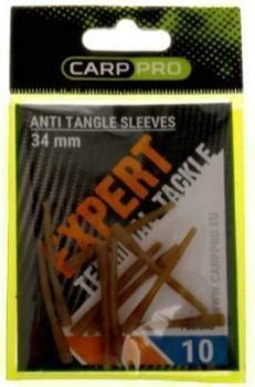 Противозакручиватель поводка Carp Pro Brown 34мм, 10шт.