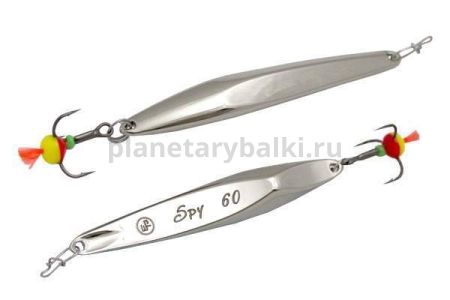 Блесна вертикальная ECOPRO Spy 60мм, 10гр., цвет S