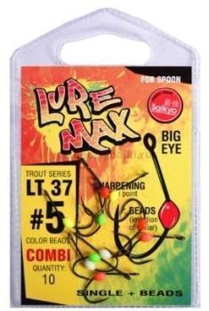 Крючки LureMax Trout LT37 Сombi №5, 10шт.