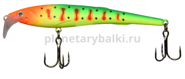 Воблер LureMax STINKA 110FMR 110мм, 12гр., 1-1,5м, цвет 076