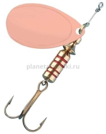Блесна вращающаяся ILBA TONDO n/d №5, 13гр., цвет cooper