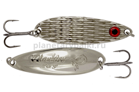 Блесна колеблющаяся LureMax Plankton 28мм, 3гр., цвет 09, Red eye