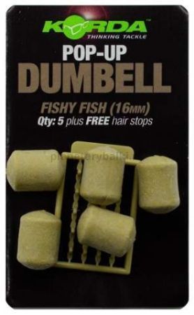 Имитационная приманка KORDA Dumbell Pop-Up Fishy Fish 16мм, 5шт.