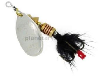 Блесна вращающаяся MEPPS Aglia Mouche Noire №2, 4,6гр., цвет AG