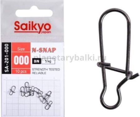 Застежка Saikyo SA-201-000 10 шт