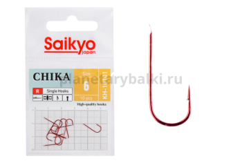 Крючки Saikyo CHIKA R KH-10101 №6, 10шт.