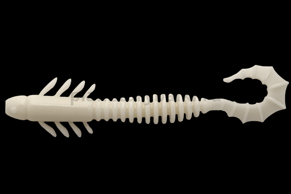 Приманка силиконовая LureMax GOBLIN 2,5'' 6см, White UV 07-009, 7шт.