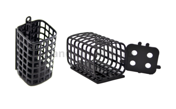 Кормушка ECOPRO фидерная металлическая квадратная 30гр., 10шт.