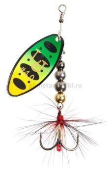 Блесна вращающаяся Lucky John SHELT BLADE №4, 15гр., цвет 008