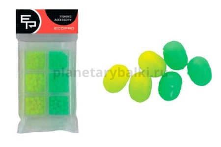 Набор бусин ECOPRO plastic Yellow+Pink 150шт.