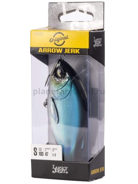 Воблер тонущий Lucky John Original ARROW JERK S 100мм, 47гр., 1-2м, цвет 001 для рыбалки, Воблер тонущий Lucky John Original ARROW JERK S 100мм, 47гр., 1-2м, цвет 001 отзывы, Воблер тонущий Lucky John Original ARROW JERK S 100мм, 47гр., 1-2м, цвет 001 купить, Воблер тонущий Lucky John Original ARROW JERK S 100мм, 47гр., 1-2м, цвет 001 купить в интернет магазине, Воблер тонущий Lucky John Original ARROW JERK S 100мм, 47гр., 1-2м, цвет 001 выбрать, Воблер тонущий Lucky John Original ARROW JERK S 100мм, 47гр., 1-2м, цвет 001 обзор, Воблер тонущий Lucky John Original ARROW JERK S 100мм, 47гр., 1-2м, цвет 001 купить в розничном магазине