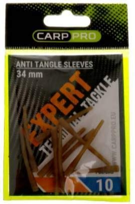 Противозакручиватель поводка Carp Pro Brown 34мм, 10шт.