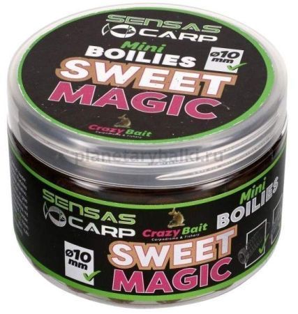 Мини бойлы Sensas CRAZY Sweet Magic 10мм, 0.08кг