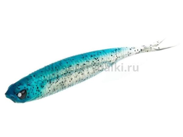Виброхвост Lucky John 3D Series MAKORA SPLIT TAIL 5.0in 12,7см, цвет 002, 4шт.
