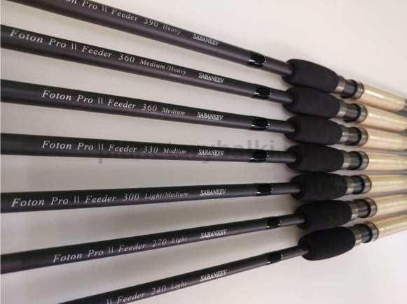 Удилище фидерное SABANEEV FOTON PRO II 3м, тест 60гр. NEW 2024