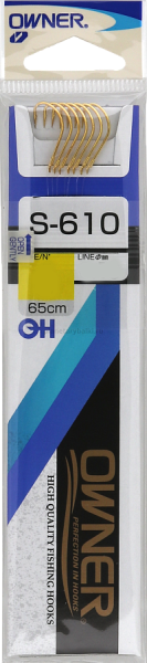 Поводок готовый OWNER S-610 №6, 65см, 7шт.