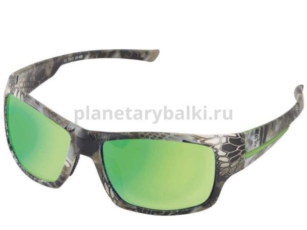 Очки поляризационные WFT Penzill POLARIZED CAMOU GREEN ICE линзы зелёные