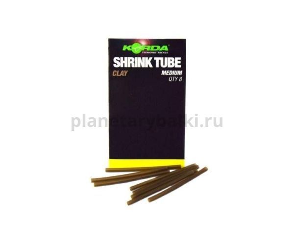 Трубка термоусадочная KORDA Shrink Tube Silt 1,2мм