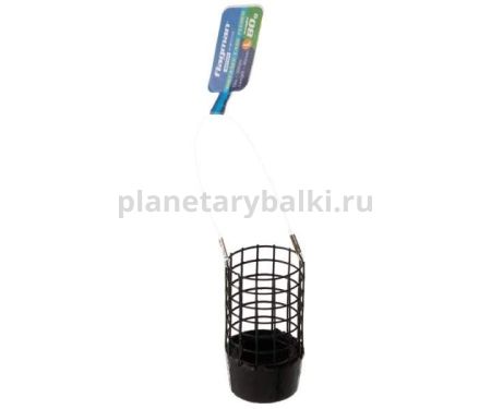 Кормушка фидерная FLAGMAN Distance Cage металл L 39х29мм, 80гр.
