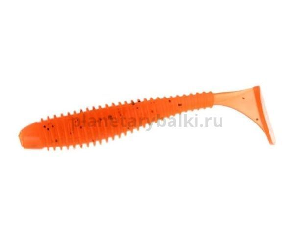 Виброхвост FLAGMAN Mystic Fish Fat 3,3" 8,2см, #102 Orange, 4шт.