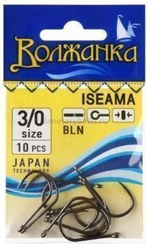 Крючки "Волжанка" Iseama # 4 (10шт/уп)