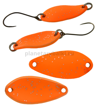 Блесна колеблющаяся LureMax Dotty 25мм, 2,4гр., цвет 16