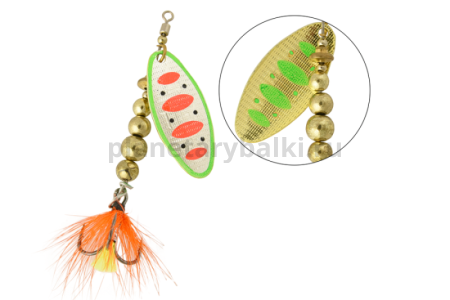 Блесна вращающаяся LureMax Tiga-4 9,2гр., цвет 006