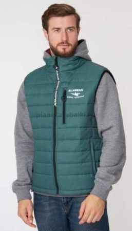 Жилет Alaskan Juneau Vest Green, размер XL, утепленный стеганый