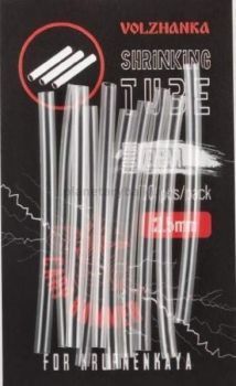 Трубки термоусадочные Volzhanka Shrinking Tube цвет Clear, 2,5мм, 10шт.