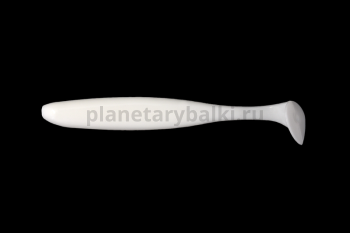 Виброхвост LureMax SLIM SHAD 3,5'' 8,5см, White 06-015, 6шт.